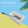 Plastic Wash Mop Pool Floor Basin Lengthened Mop Pool Outdoor Workshop Warehouse Rectangular Drain Valve Bottom Drain Valve With Base