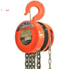 HS-Z01 Type Round Chain Block Inverted Chain Lifting Equipment Hoisting Machine Manganese Steel Orange 1t 4m