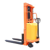 Semi Electric Stacker Forklift Hydraulic Lifting Load 1 Ton Increased By 2.5 Meters