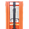 Semi Electric Stacker Forklift Hydraulic Lifting Load 1 Ton Increased By 2.5 Meters