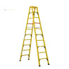 3m Flying Insulated Herringbone Ladder Frp Insulated Ladder Electrical Power Construction Tool Platform Ladder Folding Engineering Insulating Ladder  9 Steps