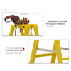 3m Flying Insulated Herringbone Ladder Frp Insulated Ladder Electrical Power Construction Tool Platform Ladder Folding Engineering Insulating Ladder  9 Steps