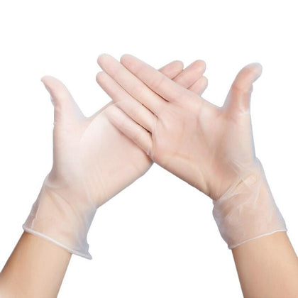 10 Boxes 100 Pieces/Box Small Disposable Gloves PVC /TPE Transparent Protective Gloves Thickened High Quality Gloves