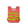 15 Pieces Red Night Reflective Mesh Vest Reflective Vest Safety Clothing For Sanitation Workers Traffic Construction Warning Reflective Clothing