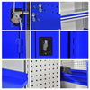 Single Extraction Grid 1800 * 1000 * 500MM Heavy Metal Tool Cabinet Thickened Sheet Iron Cabinet With Drawer