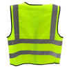 Reflective Vest Multi Pocket Fluorescent Green 10 Pieces / Pack