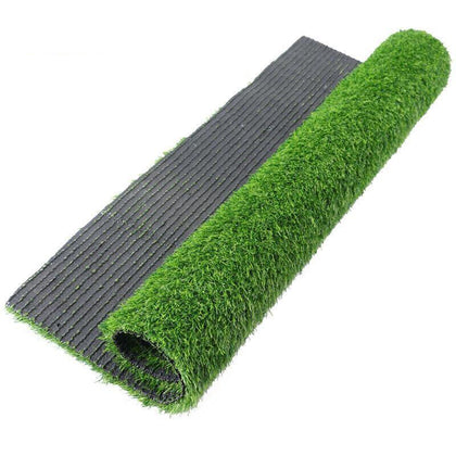 2m * 25m Artificial False Lawn Simulation Plastic Carpet Balcony Fence Safety Net False Turf Mat Densified Emerald Green 20mm (soft)