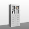 Office Multi-layer Storage Cabinet With Lock Multi Bucket Cabinet File Cabinet File Iron Drawer Cabinet Twelve Bucket Mechanical Cabinet Thickening