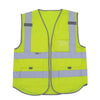 Yellow Xl Multifunctional Reflective Vest Construction Site Reflective Vest