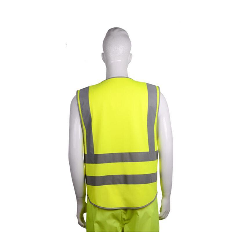 Yellow Xl Multifunctional Reflective Vest Construction Site Reflective Vest