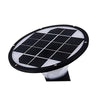 Outdoor Solar Road Lamp 2.5m Garden  Lamp (including Led Light Source 15w) Black