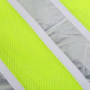 10 Pieces Reflective Vest Vest Safety Clothes Traffic Car Night Riding (Fluorescent Yellow Breathable)