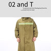 Security Protection Raincoat Labor Protection Thickened Reflective Raincoat Waterproof Material Work Suits