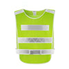 10 Pieces Fluorescent Yellow Green Reflective Vest Reflective Vest Traffic Cycling Vest Car Safety Warning Vest Environmental Sanitation Construction Duty Safety Clothing