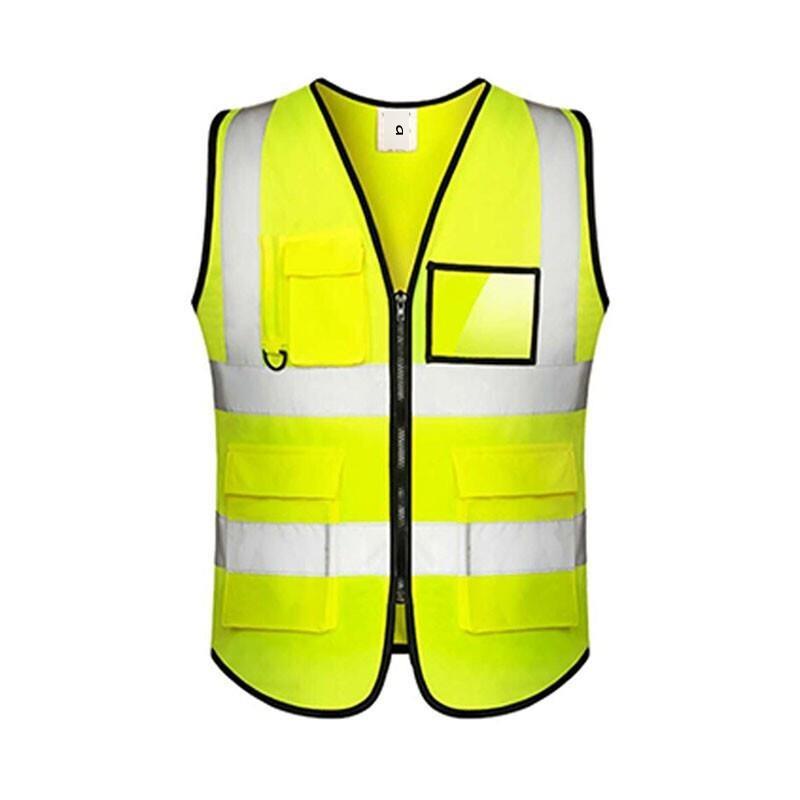 Reflective Vest, Reflective Clothing, Reflective Clothing, Riding Traffic Construction, Sanitation Vest, Random Average Size