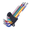 Inner Hexagon Wrench Set Color Box Middle And Long Wrench Repair Tool Hexagon Screwdriver 1 Set