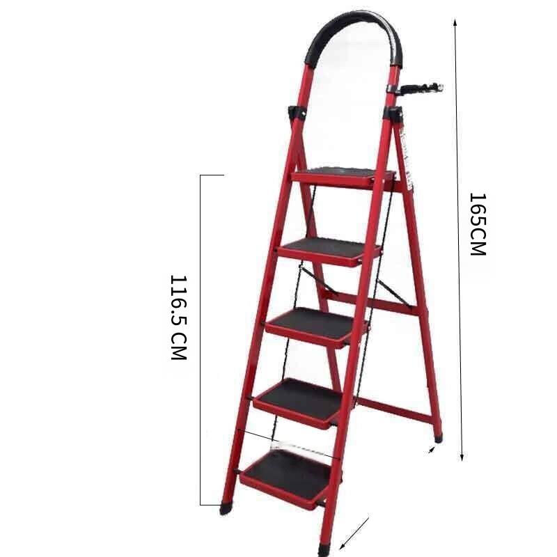 Folding Ladder Industrial Herringbone Ladder Multifunctional Portable Engineering Construction Staircase Small Ladder Climbing Ladder Combined Ladder Climbing Ladder Step Ladder