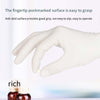 Disposable Rubber Gloves Thickened Non Powder Pitted Protective Gloves L Size 100 Pieces / Box