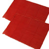 6 Pieces 60x40cm Splicing Plastic Simulation Grass Mat Lawn Mat Bathroom Mat Water Proof And Anti Slip Mat Door Mat Decoration Green Grass Red Mat