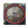 Force Wheel Pusher Wheel Double Spokes Black  All Purpose Utility Tire