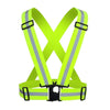 15 Pieces Reflective Vest Reflective Vest Reflective Strap Running Vest Traffic Riding Vest Car Safety Warning Vest Environmental Sanitation Reflective Sports Strap Card Deduction