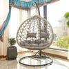 Indoor Hanging Basket Hanging Chair Rattan Chair Double Hanging Orchid Chair Cradle Chair Household Lazy Chair Balcony Hammock Swing