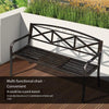Outdoor Balcony Table And Chair Combination Small Tea Table Three Piece Set Garden Community Leisure Bench Park Chair