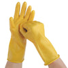 20 Pairs Thicken Latex Gloves Housekeeping Dishwashing Laundry Protective Gloves Wear Resistant Protective Gloves