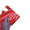 6 Bags Red 40 * 64 cm Thickened Food Plastic Bags, One-time Packaging Plastic Bags 100 Pieces