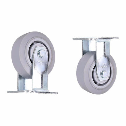 6 Pieces The Diameter Of Transport Equipment Caster Is 95mm Steel Wheel