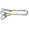 Safety Belt With Buffer, Safety Belt For Aerial Work, Fluorescent Green Multi Hanging Point Safety Belt