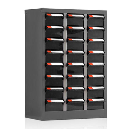 Parts Cabinet Drawer Type Tool Cabinet Electrostatic Parts Box Electronic Components Material Screw Classification Storage Cabinet Box 24 Black Electrostatic Drawer Without Door