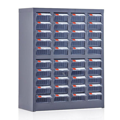 Parts Cabinet Drawer Type Tool Cabinet Parts Box Electronic Components Material Screw Classification Storage Cabinet Small Box 40 Drawer Transparent Draw Without Door