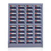 Parts Cabinet Drawer Type Tool Cabinet Parts Box Electronic Components Material Screw Classification Storage Cabinet Small Box 40 Drawer Transparent Draw Without Door