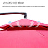 2.7m Double Top Banana Umbrella Sunshade Umbrella Side Umbrella Outdoor Big Sun Umbrella Courtyard Open Garden Umbrella Advertising Activity Umbrella