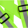 6 Pieces Reflective Strap Elastic Reflective Vest Easy To Carry Eye-catching Fluorescent Yellow