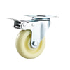 10 Pcs Nylon Wheel Caster Cart Wheel Nylon Wheel Hand Push Wheel Thickening Wheel 3 Inch Light Universal