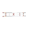 Aluminum Alloy Telescopic Ladder Aluminum Ladder Retractable Ladder 3mm Thickness 3m L 6m