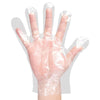 10 Bags Disposable PE Thickened Transparent Gloves Household Food Catering Beauty Protective Film Average Size 200 Pieces / Bag Large / Average Size