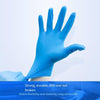 6 Bags Disposable Nitrile Gloves Powder Free Anti Slip Oil Proof Waterproof Multipurpose Gloves For Beauty Kitchen Hotel Cleaning Work L Size One Bag