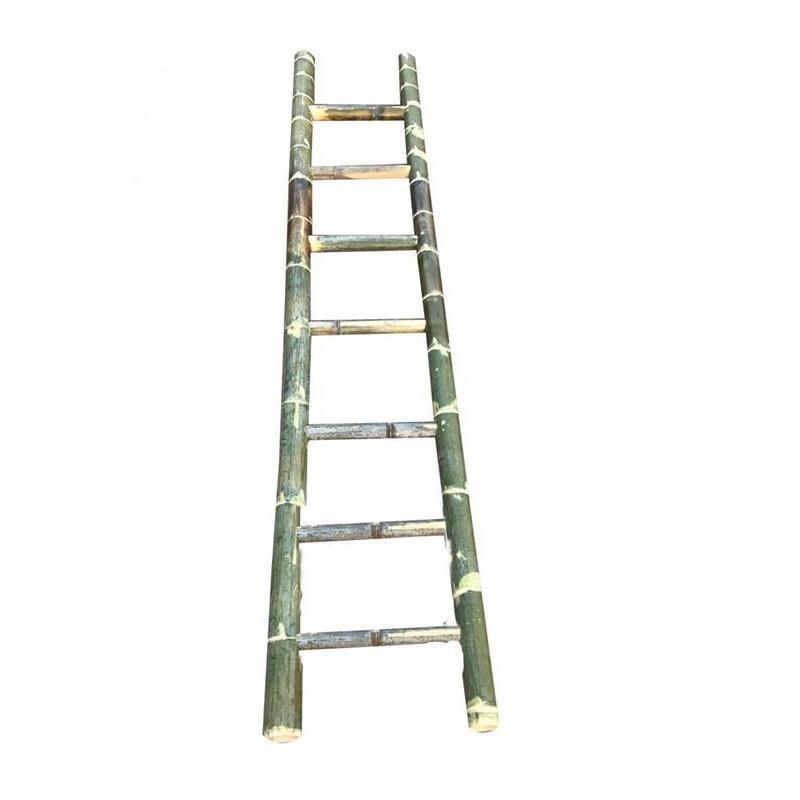 Electrical Protection Insulation Bamboo Ladder 6m Telescopic Ladder