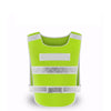 10 Pieces Reflective Vest with Mesh Breathable Fabric Reflective Safety Vest Running Ridding Working Vest - Fluorescent Yellow