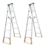 1.5m Folding Miter Ladder Aluminum Alloy Miter Ladder Custom Thickened Double Side Ladder B-type Miter Ladder