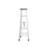 2.5m Folding Herringbone Engineering Ladder Aluminum Alloy Ladder Custom Thickened Double Side Ladder 2.5m 8 Steps