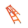 1.2m Folding Ladder Carbon Steel Double Side Ladder Thickening Commercial Indoor Engineering Miter Ladder Carbon Steel