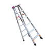 2.4m Widened And Thickened Full Antiskid Engineering Ladder Multifunctional Folding Ladder Aluminum Ladder 2.4m Full Antiskid 8 Steps
