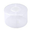 15 Pieces Pipe Protective Cover Transparent Plastic Packaging Cover Flange Protective Cover