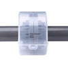 6 Pieces Pipe Protective Cover Transparent Plastic Packaging Cover Flange Protective Cover