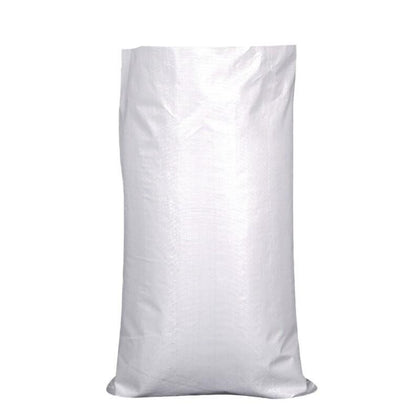 6 Pieces 80*120cm 5 White Moisture-proof And Waterproof Woven Bag Moving Bag Snakeskin Bag Express Parcel Bag Packing Loading Bag Cleaning Garbage Bag