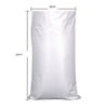 6 Bags*60*100cm 10 White Moisture-proof And Waterproof Woven Bag Moving Bag Snakeskin Bag Express Parcel Bag Packing Loading Bag Cleaning Garbage Bag